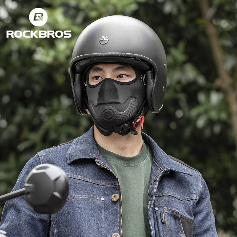 ROCKBROS Balaclava Ice Silk Chống Nắng Thoáng Khí Cho Người Lái Xe Máy và Đạp Xe