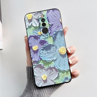 Ốp Lưng Cho Xiaomi Redmi 8 Matte Mới Nhất Hoạt Hình Sơn Mềm Silicon Dành Cho Redmi 8 Redmi8 Vỏ Điện Thoại
