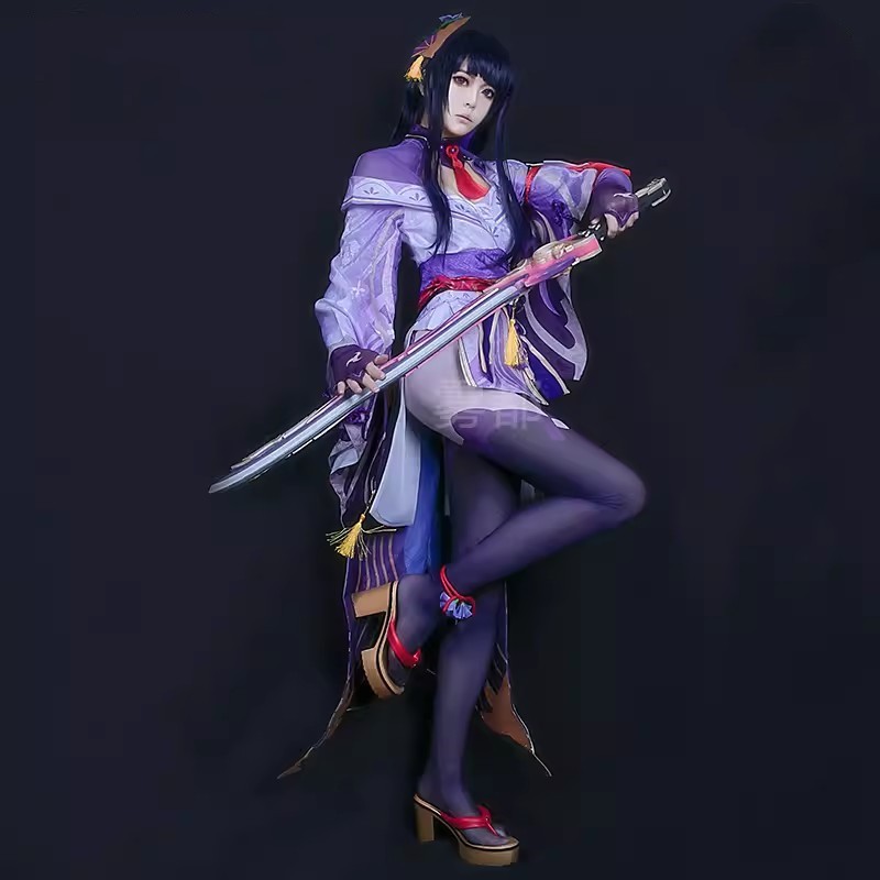 [Sẵn sàng] WUDU Genshin Impact Raiden Shogun Trang phục hóa trang Trò ...