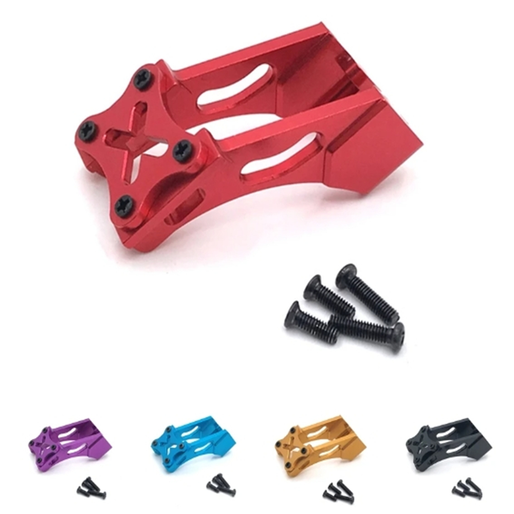 Pare-chocs avant avec lumière LED pour voiture RC Wltoys, pièces de décoration, mise à niveau, 144001, 144010, 124007, 124017, 124019, JAS 26 Pare-chocs avant avec lumière LED pour voiture RC Wltoys, pièces de décoration, mise à niveau, 144001, 144010, 124007, 124017, 124019, JAS 26