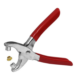1 Bộ Miếng Dán Cố Định Vải Da Dây Giày Lỗ Đấm Kìm Máy May Túi Dụng Cụ Hộ Gia Đình Kìm Giữ Đinh Tán Snap