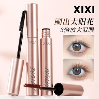 Xixi Mascara Kem Kéo Dài Dense Curl Tự Nhiên Chống Thấm Nước Không Mờ Trang Điểm Mascara Người Mới Bắt Đầu Lâu Dài Không Thu Nhỏ Ánh Sáng Mỏng Eyeblack NO.D762