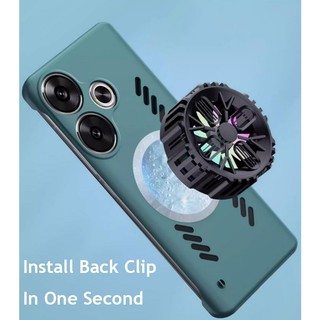 Ốp điện thoại cứng Xiaomi POCO F6 Pro XiaomiPOCOF6 POCOF6Pro F6Pro F 6 bằng nhựa cứng Làm mát chơi game không khung Vỏ lưng chống sốc