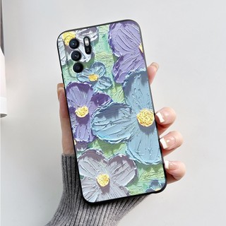 Dành Cho OPPO Reno6 Z 5G Ốp Lưng Silicon Mềm Mới Nhất Họa Tiết Kẹo Hoạt Hình Vỏ Điện Thoại Cho OPPO Reno 6Z Reno6Z 5G Ốp Lưng
