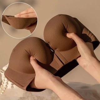 [Cốc Dày] Thời Trang Bé Gái Đóng Cửa Trước Ngực Nhỏ Áo Ngực Nữ Mềm Mại Không Dây Quần Lót Nữ Push Up Quần Lót Nữ Bralette