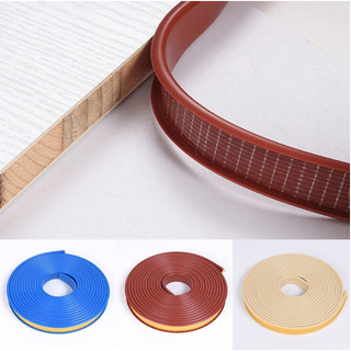 Mới Tự Dính Hình Chữ U Edge Dải Băng Nội Thất Gỗ Tủ Quần Áo Ban Bảo Vệ Vỏ Cao Su Silicon Cói Dải OIUY