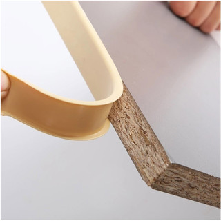 Mới Tự Dính Hình Chữ U Edge Dải Băng Nội Thất Gỗ Tủ Quần Áo Ban Bảo Vệ Vỏ Cao Su Silicon Cói Dải OIUY