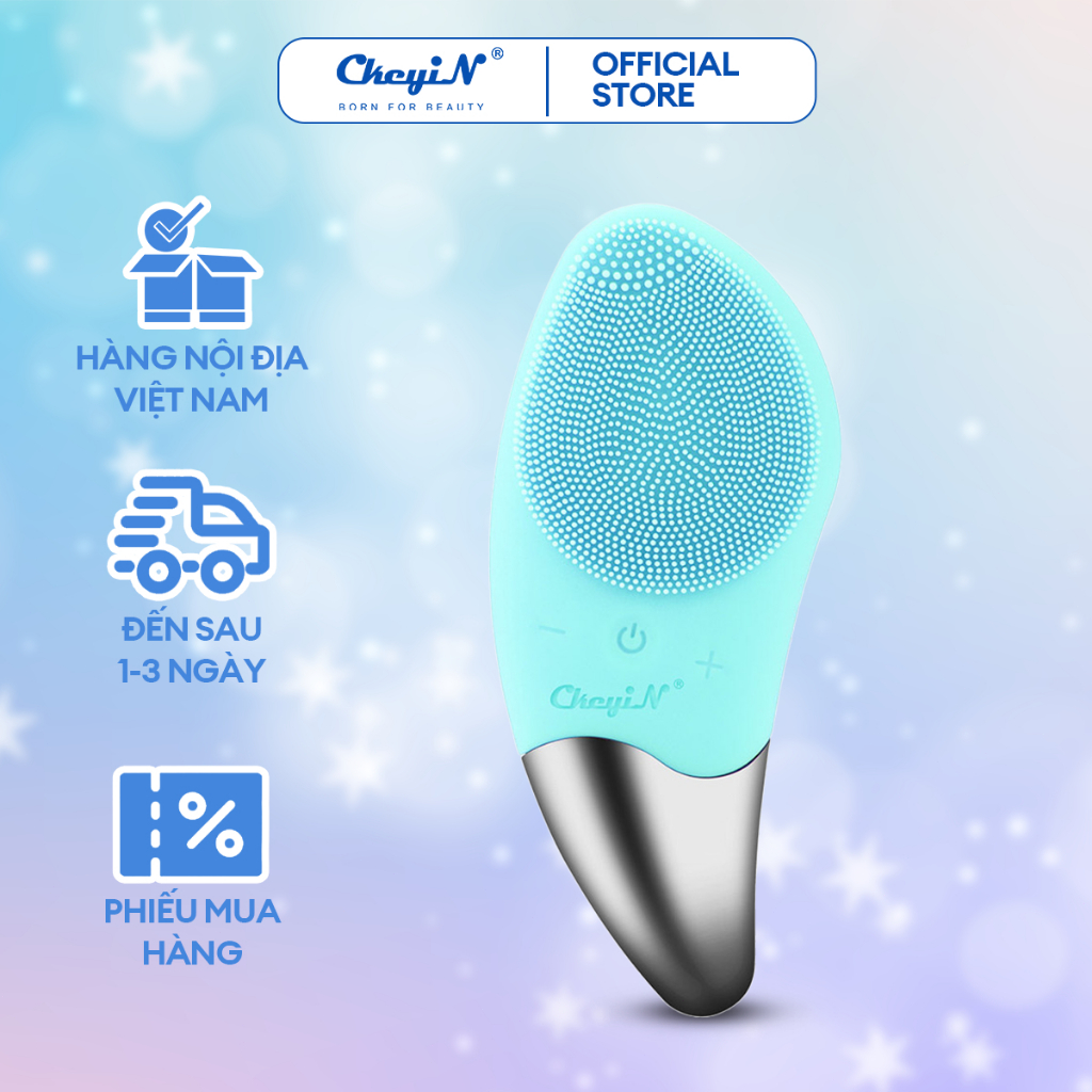 Ảnh Ckeyin Cọ Rửa Mặt Bằng Silicon Mềm Có Thể Sạc Lại 1