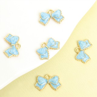20 Chiếc Thời Trang Đầy Màu Sắc Thắt Nơ Men Quyến Rũ Cho Bé Gái Trang Sức Làm Nơ Sống Động Dễ Thương Nhỏ Giọt Dầu Mặt Dây Hợp Kim Phù Hợp Với Vòng Cổ DIY Bông Tai Vòng Tay Và Bất Kỳ Đồ Trang Trí Dây Chuyền Khác