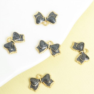 20 Chiếc Thời Trang Đầy Màu Sắc Thắt Nơ Men Quyến Rũ Cho Bé Gái Trang Sức Làm Nơ Sống Động Dễ Thương Nhỏ Giọt Dầu Mặt Dây Hợp Kim Phù Hợp Với Vòng Cổ DIY Bông Tai Vòng Tay Và Bất Kỳ Đồ Trang Trí Dây Chuyền Khác