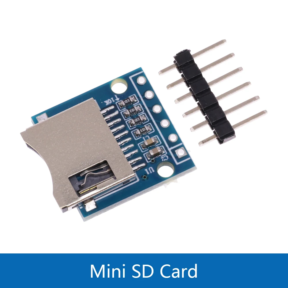 HiLetgo 5pcs Micro SD Storage Reader Module SD Card TF Card Memory Shield Adapter 6 Pin SPI Interface with Level Convert for Arduino Raspberry Pi