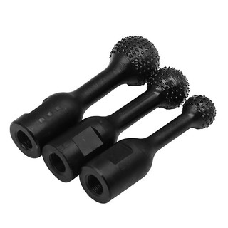 Máy Xay Góc Tập Tin Quay Dụng Cụ Khắc Đầu Mài Hình Cầu 12cm Chà Nhám Bằng Gỗ Rèn Đánh Bóng Mũi Khoan Tròn