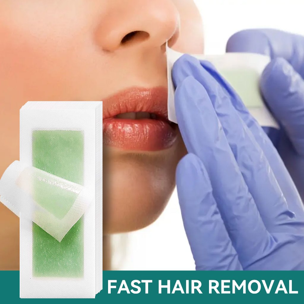Ảnh Ruoall Dải sáp tẩy lông tại nhà nhanh chóng và đơn giản30 CÁI, tẩy lông dễ dàng, da mịn màng 3