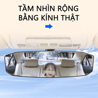 Kính chiếu hậu SEAMETAL góc rộng chống chói cho xe hơi