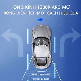 Kính chiếu hậu SEAMETAL góc rộng chống chói cho xe hơi