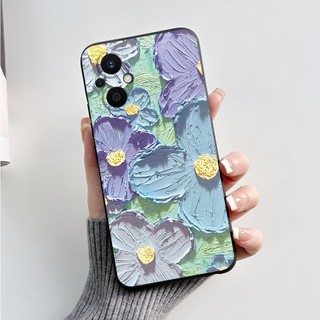 Dành Cho Oppo Reno7 Z Reno 7Z 5G Ốp Lưng Reno8 Z Hoạt Hình Silicon Ốp lưng Mềm Cho Reno 7 Z 8Z 5G Ốp Lưng 6.43 "
