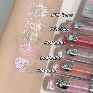 Art GIÁ TRỊ Phấn Mắt Dạng Lỏng 5 Màu Có Sẵn Peral Flash Lấp Lánh Màu Hồng Tím Tông Điểm Nổi Bật Làm Sáng Gril Mắt Đẹp Trang Điểm NO.A2403