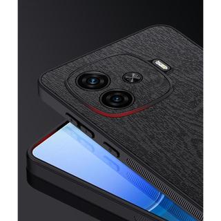 Ốp điện thoại cứng iQOO Z9 5G Z9X 5G iQOOZ9X Z 9 Z 9X Z9 X Vỏ gỗ sang trọng Vỏ silicon chống sốc chống vân tay