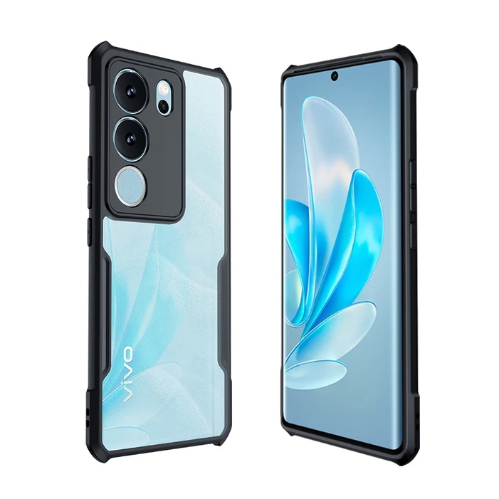 Ốp lưng trong suốt chống sốc VIVO V60 V50 V40 V40E V30E V30 V20 V21E V21 V23 V23E V25 V25E V27 V27E V29E V29 Lite Pro SE S12 S16E 4G 5G Vỏ Acrylic trong suốt