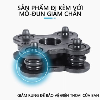 Giá đỡ điện thoại xe máy SEAMETAL chống trộm cực chắc chắn
