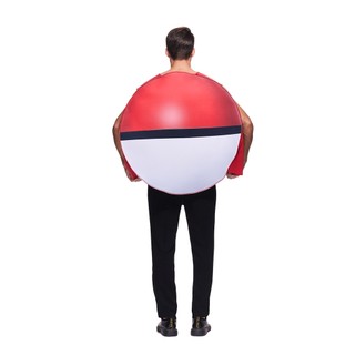 Người Lớn Ngộ nghĩnh Pokeball Trang Phục Nam Halloween Đảng Trò Chơi Pokemon Linh Vật Cosplay Trang Phục Nam Nữ Lễ Hội Sân Khấu Biểu Diễn Lạ Mắt Trang Phục