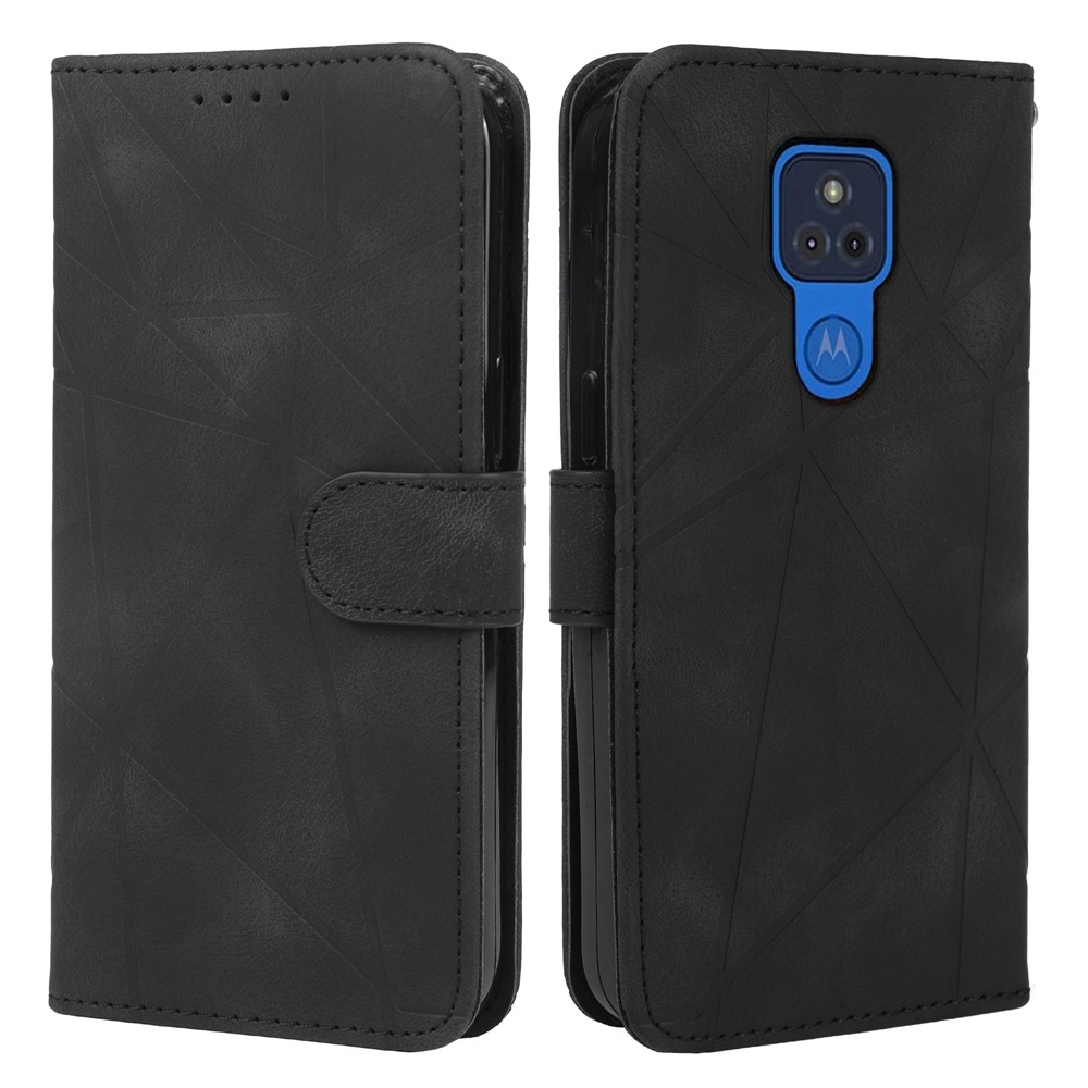 Vỏ Cho Motorola Moto G Play 2021 Flip Cover Ví Từ Tính Mờ Mềm Bao Da Điện Thoại Đựng Thẻ Bỏ Túi Silicone Tpu Ốp Lưng Chống Sốc
