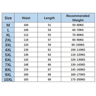 [Plus size] 10xl 200KG Nam size Lớn Hip Hop Co Giãn Eo Rời Oversize Quần Short Đen