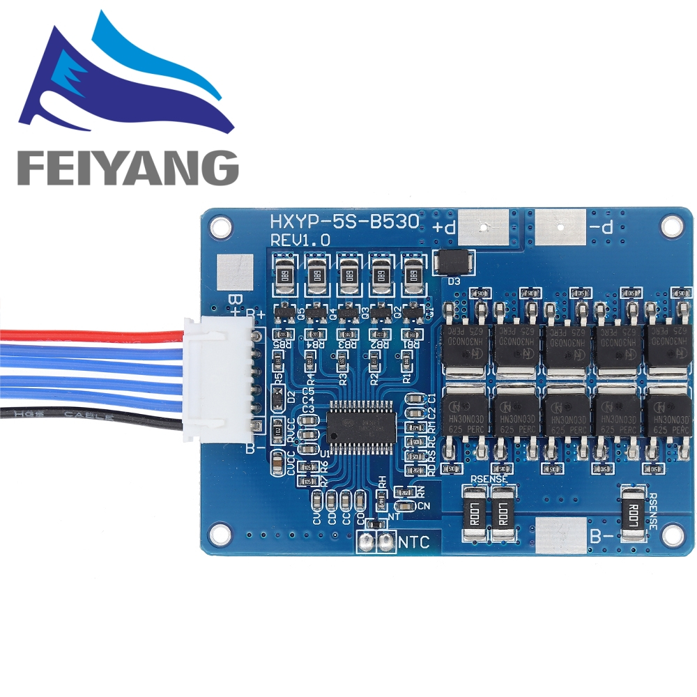 5s 18V 21V 30A pin bảo vệ sạc pin lithium pin bảo vệ bảng mạch công cụ ...
