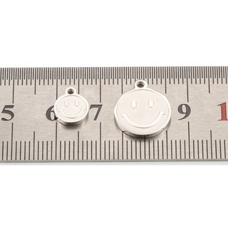 Đánh Bóng Thép Không Gỉ Giảm Cười Mặt Dây Chuyền Trang Sức Quyến Rũ DIY Vòng Cổ Vòng Tay Phụ Kiện Ăn Mòn Đuôi Thẻ