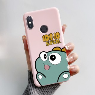 Dành Cho Xiaomi Redmi Note 5 6 Pro Ốp Lưng Mờ Họa Tiết Hoạt Hình Mới Nhất Vỏ Silicon Mềm Cho Redmi Note5 Note6 Vỏ Điện Thoại