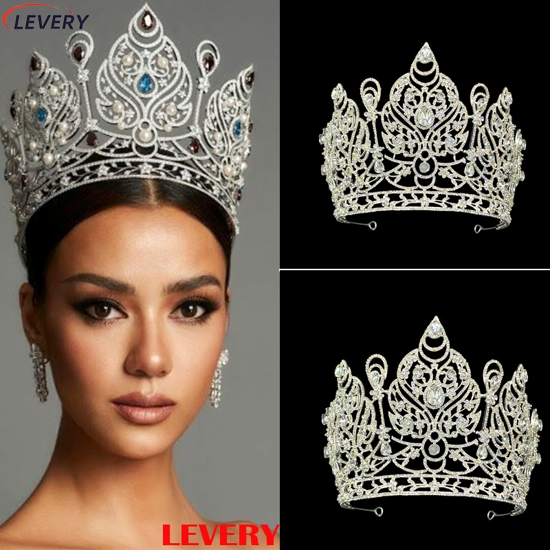 Levery Miss Universe Thái Lan 2020 Amanda Obdam Pageant Crown | Shopee ...
