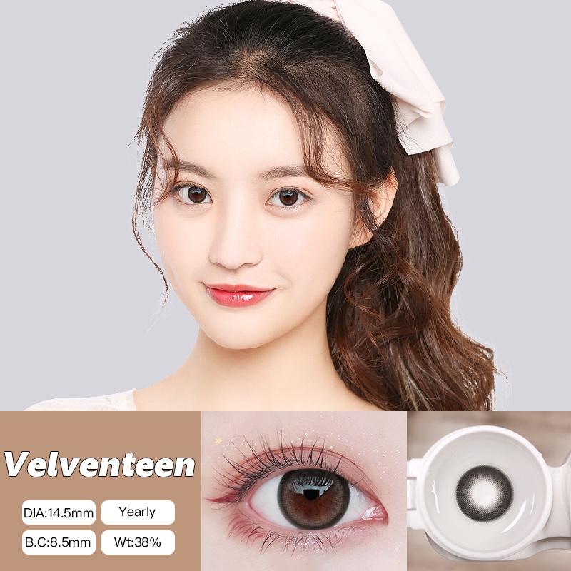 O2Girl kính áp tròng (COD) contact lenses (0 ~ -8.00) lens Đennước ngâm ...