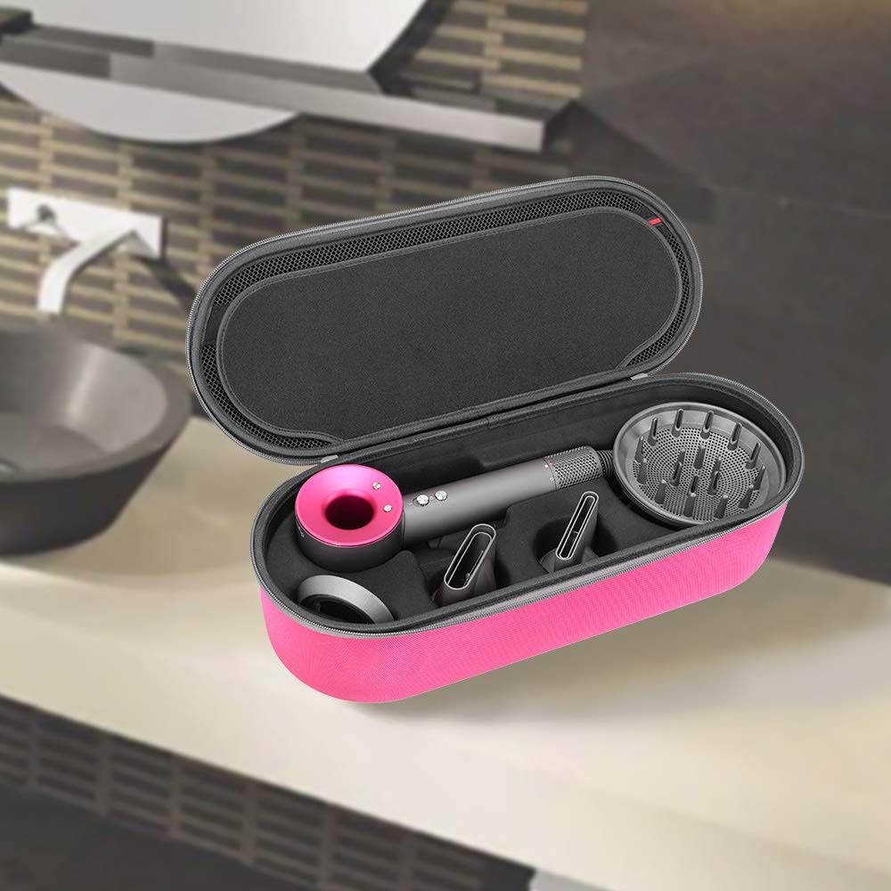Máy Sấy Tóc Túi Bảo Quản Du Lịch Cứng Mang Theo Cho Dyson HD03 HD08 HD15 Siêu Âm Máy Sấy Tóc Hộp Bảo Quản Máy Uốn Tóc