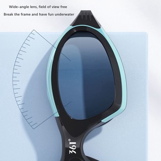 Kính bơi mũ bơi người lớn 361 chính hãng chống sương mù chống trượt silicon không thấm nước cho nam nữ