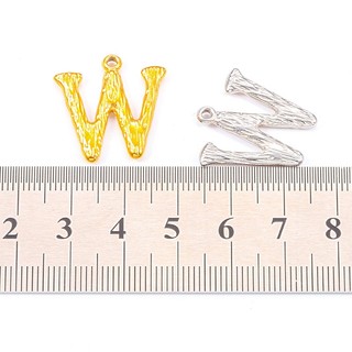 18K Vàng Thép Không Gỉ 26 Chữ Mặt Dây Chuyền Vòng Cổ Quyến Rũ Cho DIY Trang Sức Làm Phụ Kiện