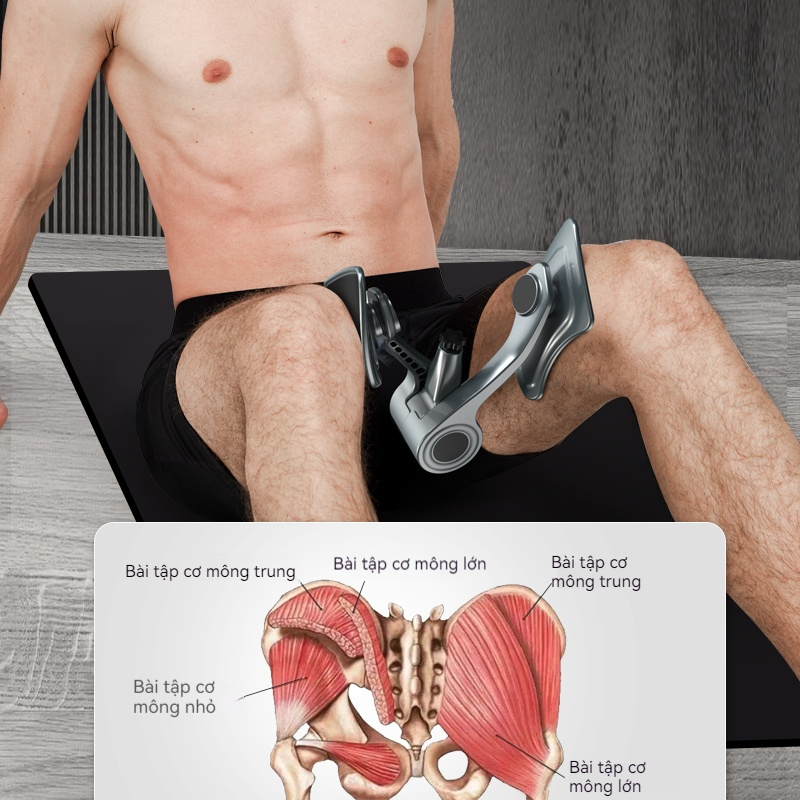 Dụng cụ tập cơ hông chậu, tập kegel,tập chân cho nam và nữ,Cải Thiện Và Tăng Cường Sinh Lý Nam Giới.