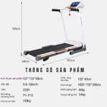 Máy chạy bộ Reck Hộ gia đình Đa chức năng Miếng đệm đầu gối Thương hiệu chính thức Máy chạy bộ Thiết bị tập thể dục thương mại — ảnh 7