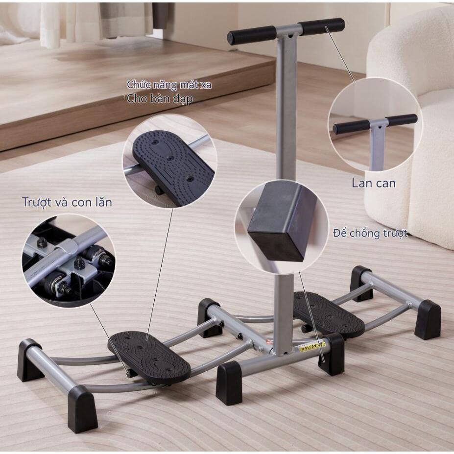 Máy trượt tuyết,máy tập cơ sàn chậu,làm đẹp dáng chân, bài tập aerobic,thiết bị tập thể dục tại nhà