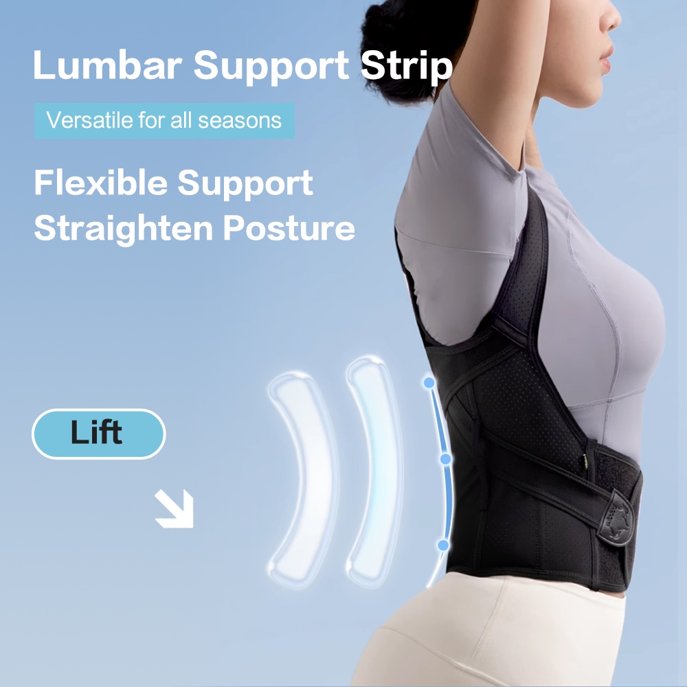 Ảnh Babaka Lưng Tư Thế Corrector Nẹp Hỗ Trợ Đai Thắt Lưng Hiệu Chỉnh Dây Đeo Thoáng Khí Thẳng Lưng Thắt Lưng Chỉnh Hình Đúng Chỉnh Hình Ngăn Ngừa Hunchback Vai Mở 3