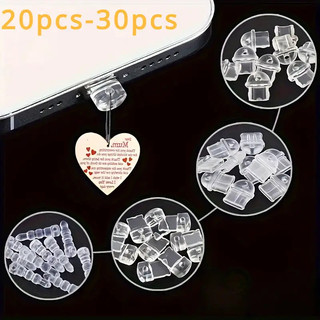 10 Cái / 20 Chiếc Điện Thoại Di Động Chống Bụi Cắm diy Nhựa Trang Trí Điện Thoại Di Động