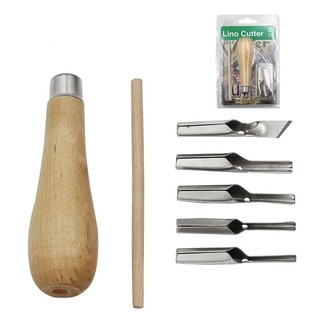 Dụng cụ đục gỗ chuyên nghiệp để khắc chi tiết cơ bản Công nhân gỗ Mỹ thuật bầu DIY
