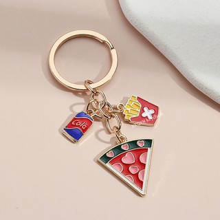 Dễ Thương Móc Khóa Hình Bánh donut Ngộ Nghĩnh