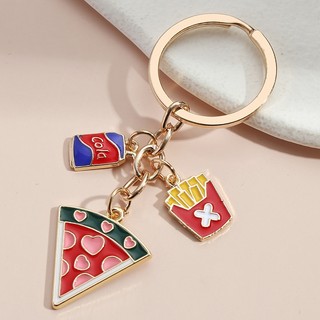 Dễ Thương Móc Khóa Hình Bánh donut Ngộ Nghĩnh