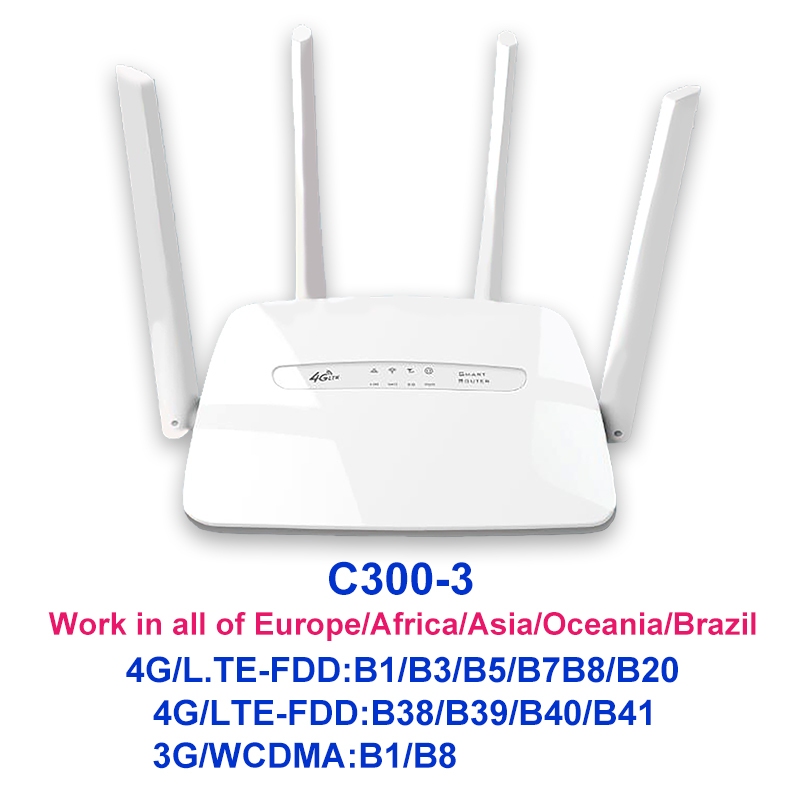 Sửa đổi / mở khóa điểm phát sóng dữ liệu không giới hạn WIFI CPE 4G LTE ...