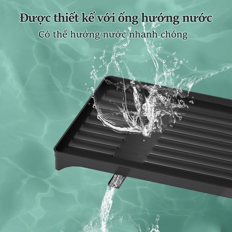 Cambond Kệ Bát Đĩa-Giá Để Đỡ, Kệ Nhà Bếp Bàn Có Thể Điều Chỉnh Kệ Có Khay Tiết Kiệm Không Gian