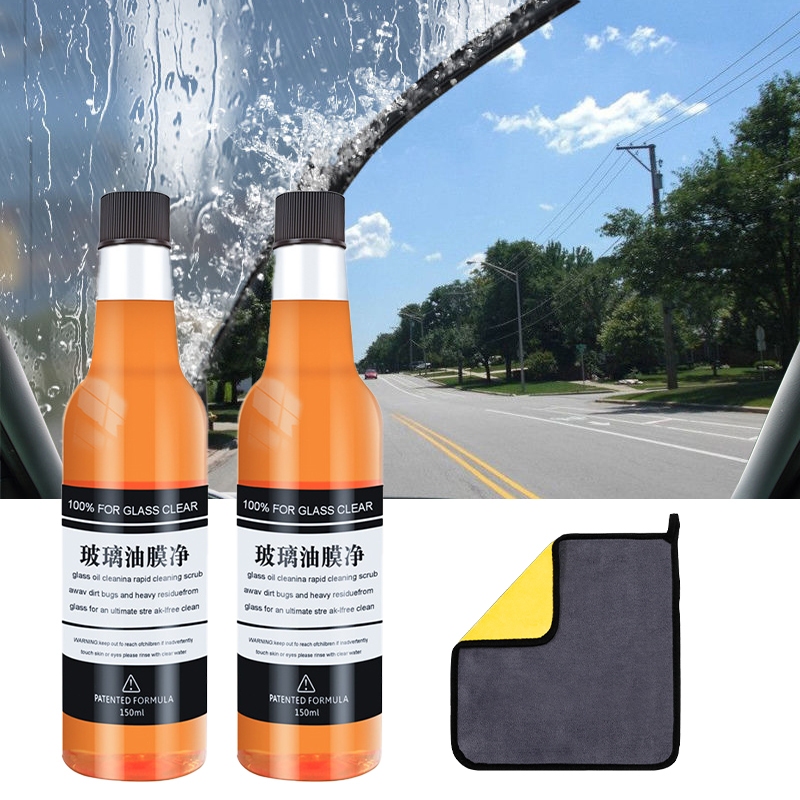 Xe làm sạch kính SEAMETAL 150ml Tẩy ố kính ô tô làm sạch an toàn cho kính xe, tẩy ố, mốc cặn canxi