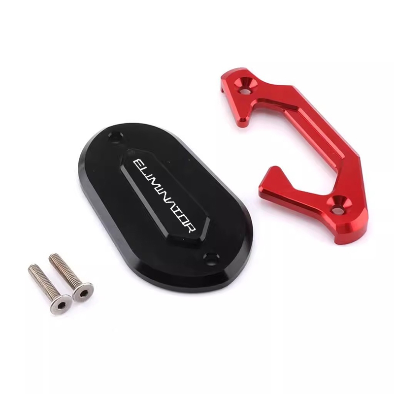 2024 Thích Hợp Cho Kawasaki eliminator 500 SE 450 400 EL500 450 400 Sửa Đổi Bơm Trên Nồi Dầu Nắp Phanh Trước Vỏ Bảo Vệ Phanh Trước Bơm Phanh Trước Nắp Cốc Dầu Phụ Kiện