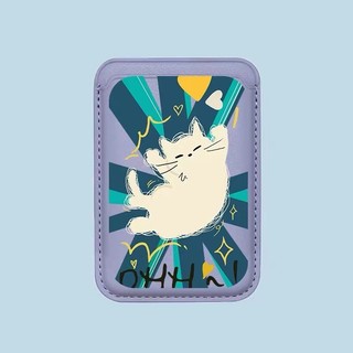 Hộp đựng thẻ động vật minh họa đơn giản cho iPhone15pro 15promax 14 14promax 14pro