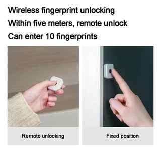 Khóa tủ ngăn kéo thông minh YEELOCK Pro Dấu vân tay không dây NFC Bluetooth mở khóa Không cần đục lỗ Hoạt động với ứng dụng mijia