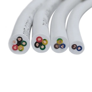 Flachbandkabel farbig Regenbogen 2,3,4,5, 6 -polig Flachkabel 22AWG